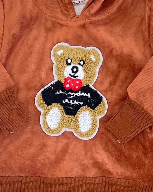 Brown_Fleece_Teddy_Full_Hood_Set_(Hood_+_Touser)