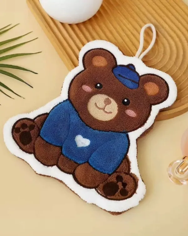 Blue_Cute_Teddy_Hand_Towel_Napkin