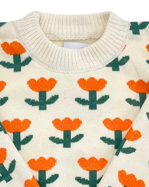 Premium_Orange_&_Cream_Flower_Baby_Cozy_Sweatshirt