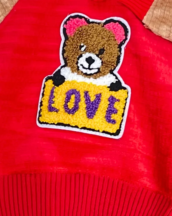 Red_Soft_Baby_Teddy_Love_Baby_Premium_Outfit