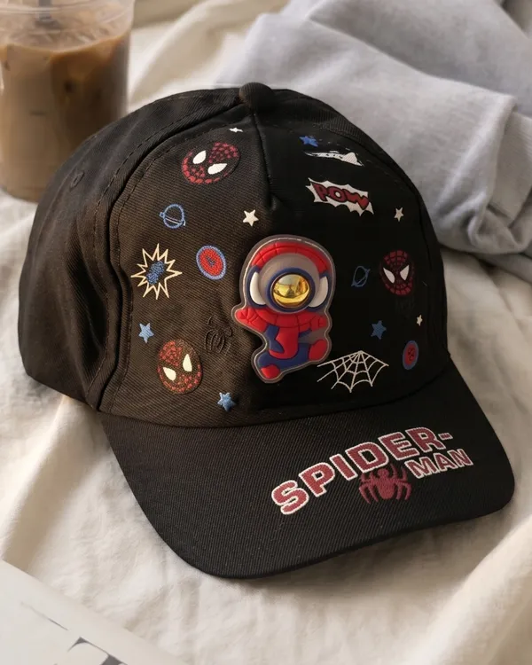 Star_Explorer_Baby_Kids_Cap_Jet_Black