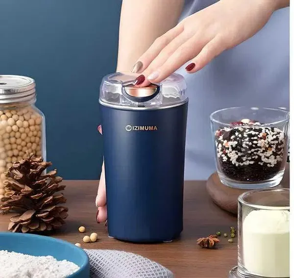 Stainless_Steel_Compact_Electric_Bean_Grinder