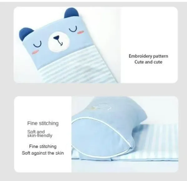 Blue_Memory_Foam_Newborn_Head_Support_Pillow_For_Babies