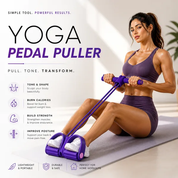 Purple_Yoga_Pedal_Puller_Resistance_Band_For_Home_Fitness