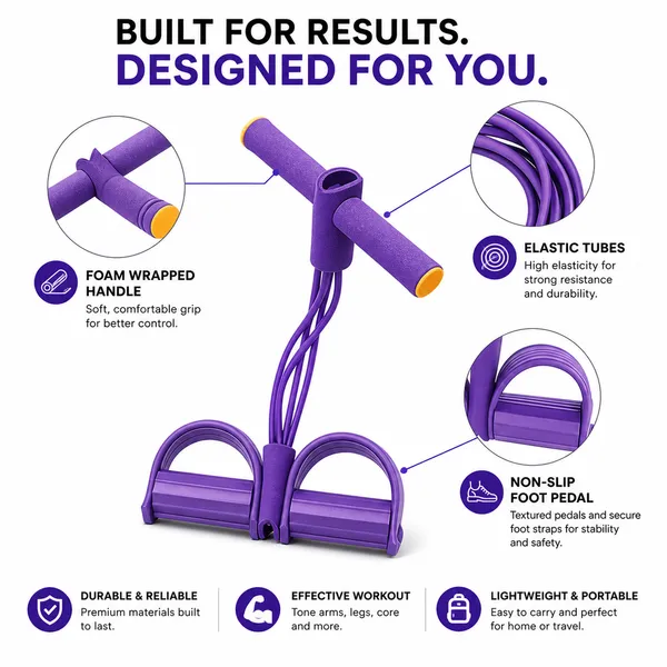 Purple_Yoga_Pedal_Puller_Resistance_Band_For_Home_Fitness