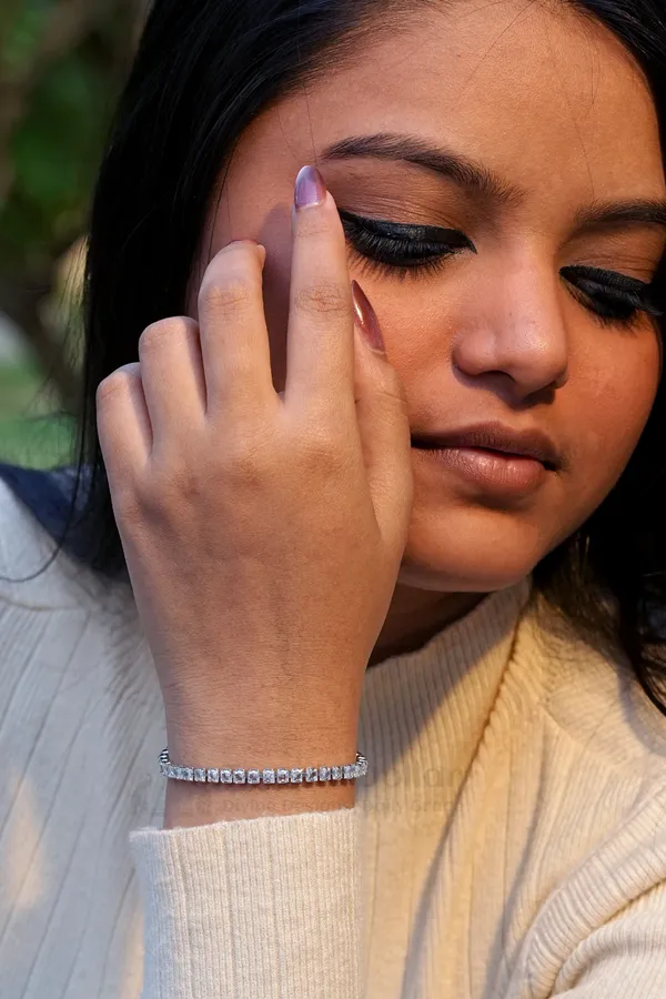Silver_Plated_Princess_Cut_American_Diamond_Tennis_Bracelet