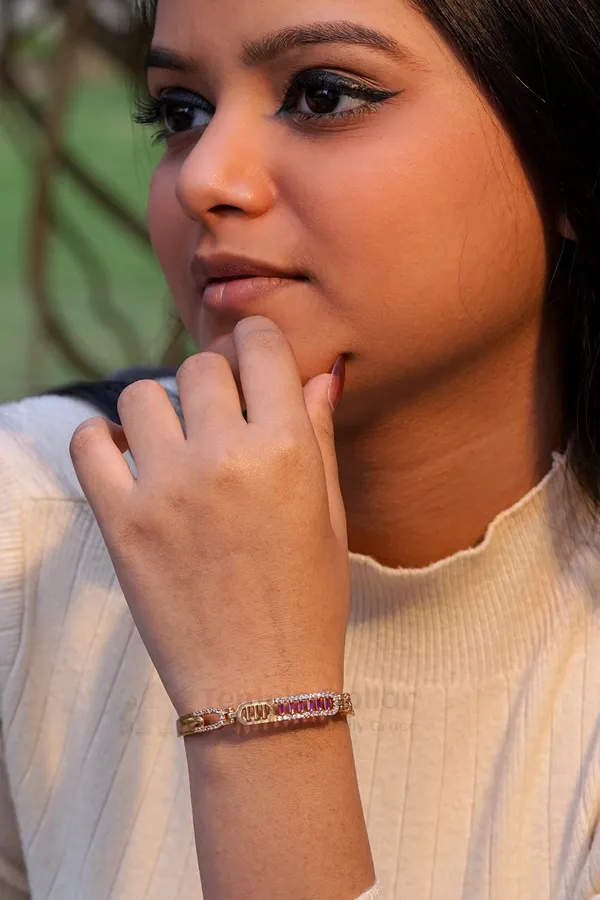 Rose_Gold_Id_Style_Bracelet_With_Ruby_Baguettes