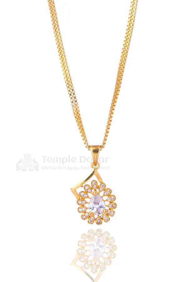 Teardrop_Crystal_Floral_Pendant