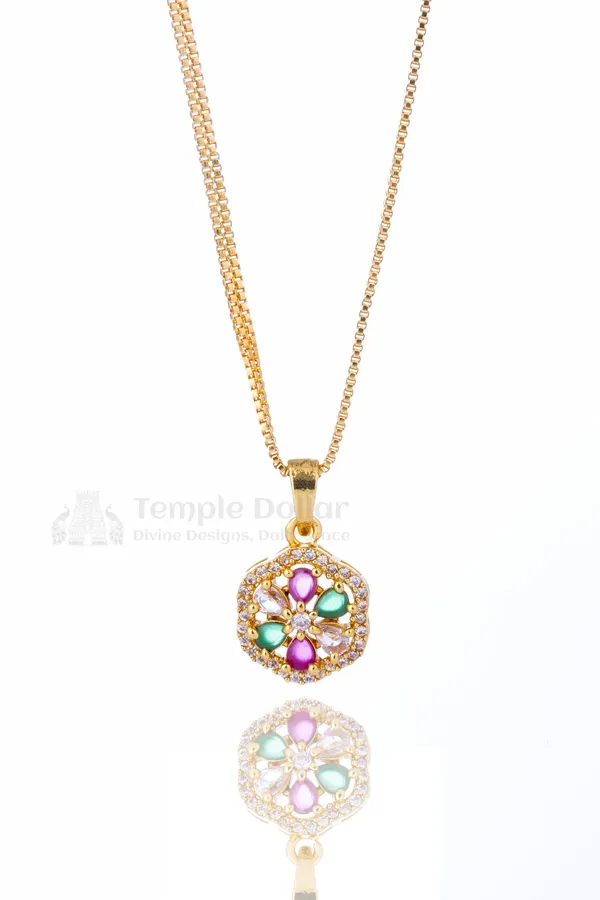 Multicolor_Floral_Stone_Pendant