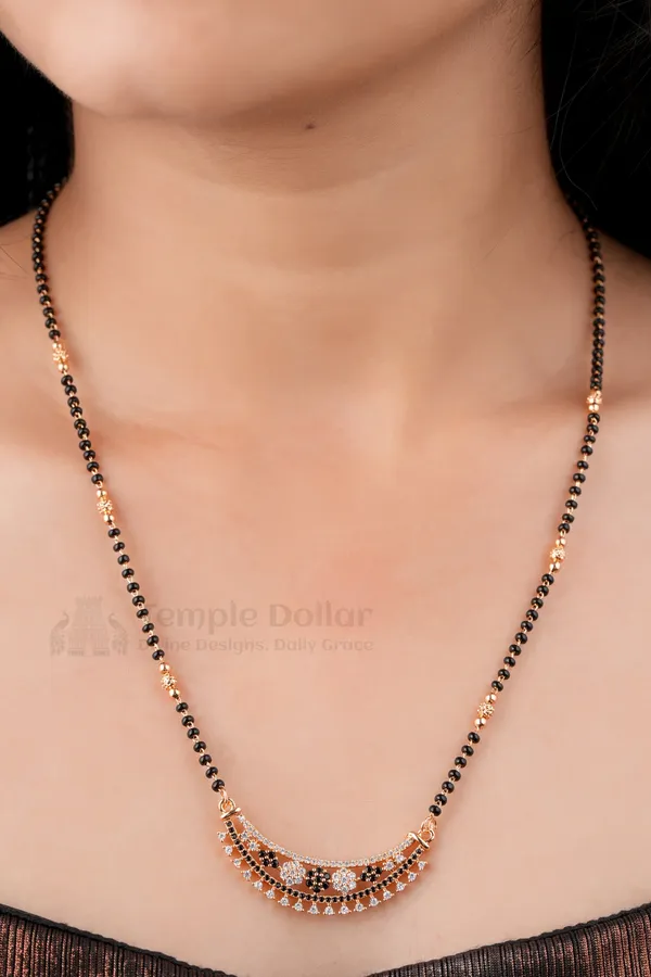 Rose_Gold_Dazzle_American_Diamond_Mangalsutra_Necklace_For_Women