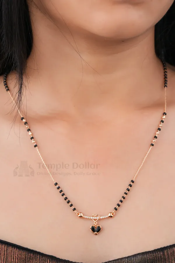 Rose_Gold_Heart_Ad_Mangalsutra_Necklace_For_Women