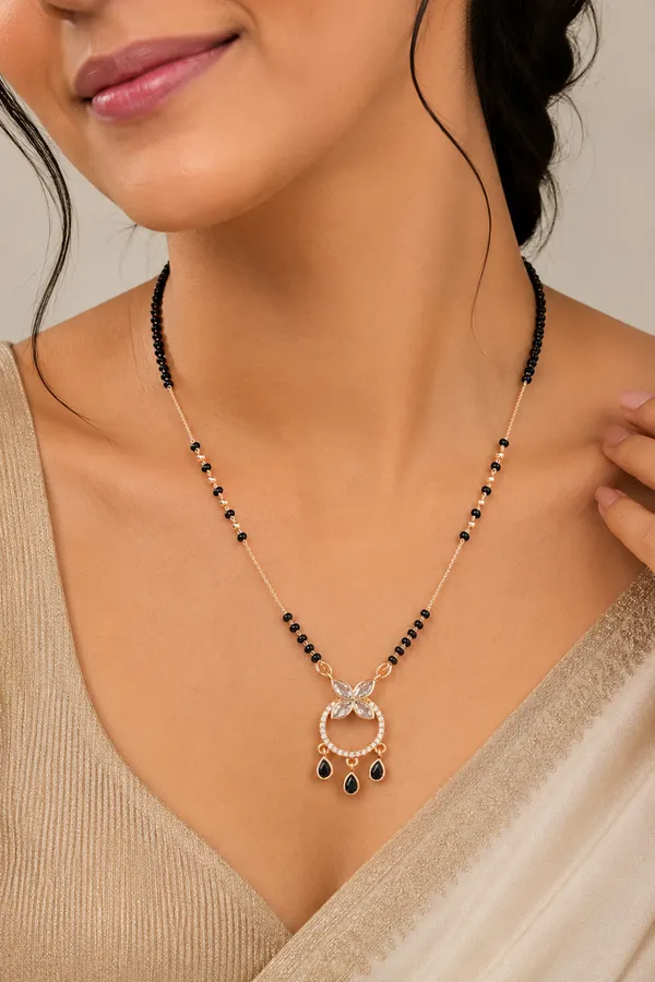 Rose_Gold_Bloom_Diamond_Mangalsutra_Necklace_For_Women