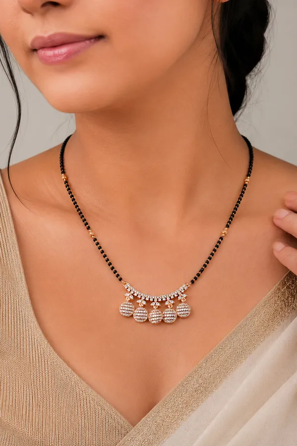Rose_Gold_Shimmer_American_Diamond_Mangalsutra_Necklace_For_Women