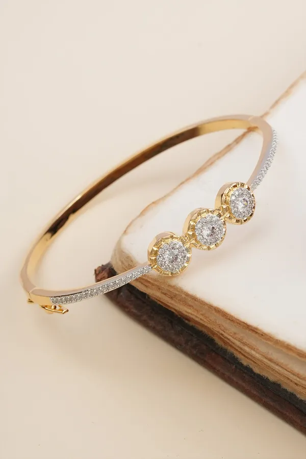 Women_Brass_American_Diamond_Gold_Plated_Bracelet