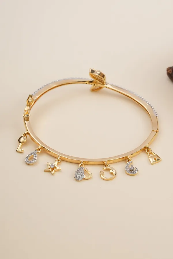 American_Diamond_Sleek_Charm_Bracelet