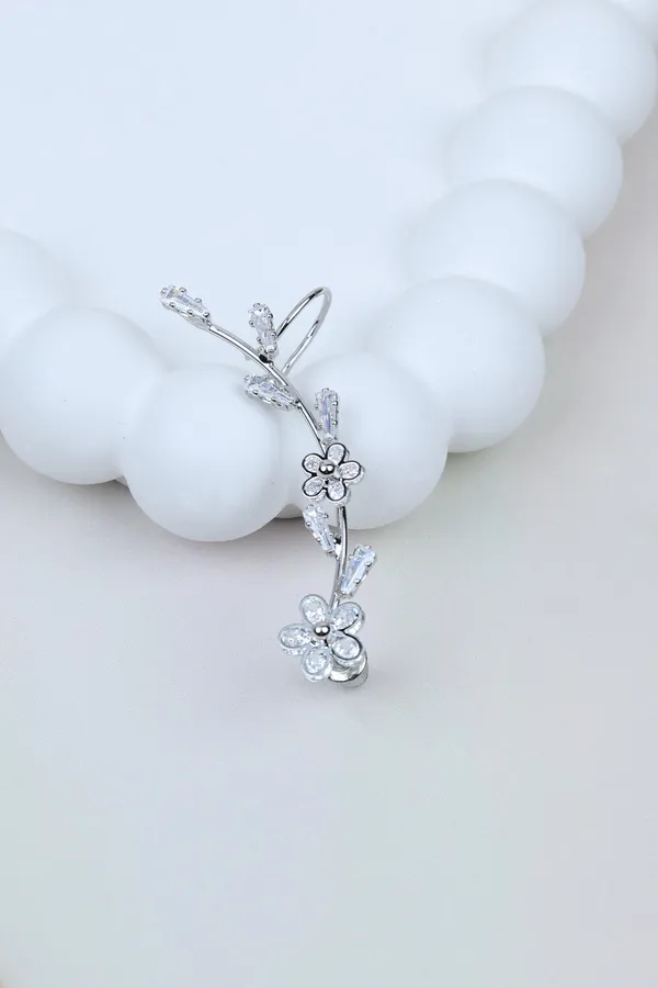 Enchanted_Winter_Blossom_Ear_Cuff_Silver_Flora_Wrap