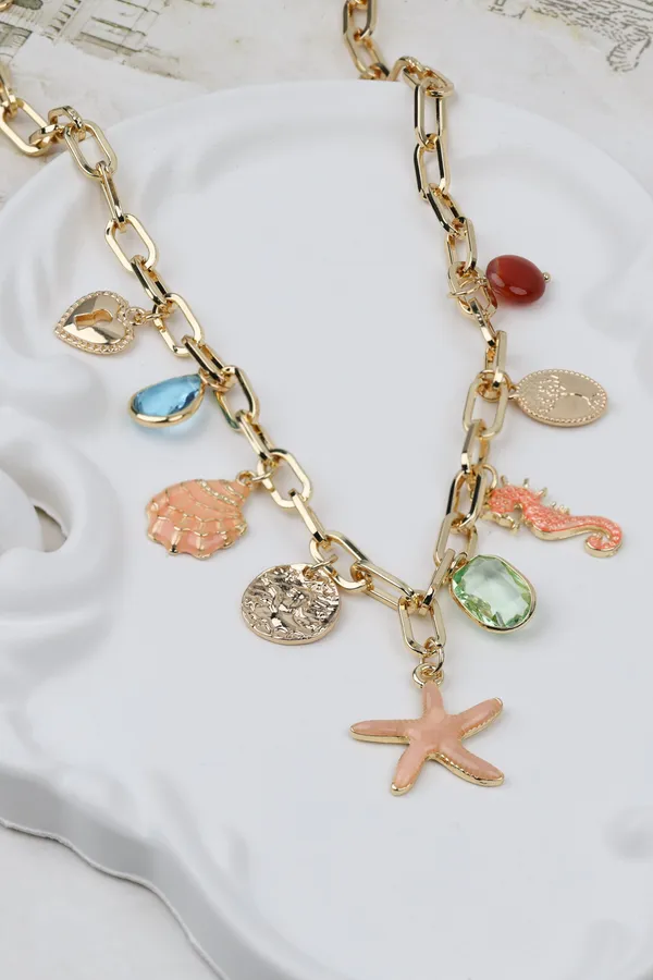 Gold_Ocean_Charm_Necklace