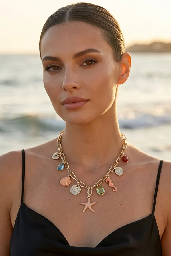 Gold_Ocean_Charm_Necklace