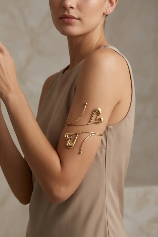 Gold_Double_Heart_Orbital_Arm_Cuff