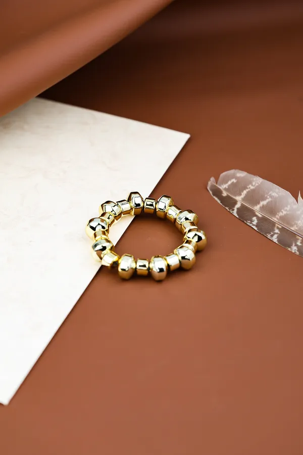 Gold_Industrial_Bead_Bracelate