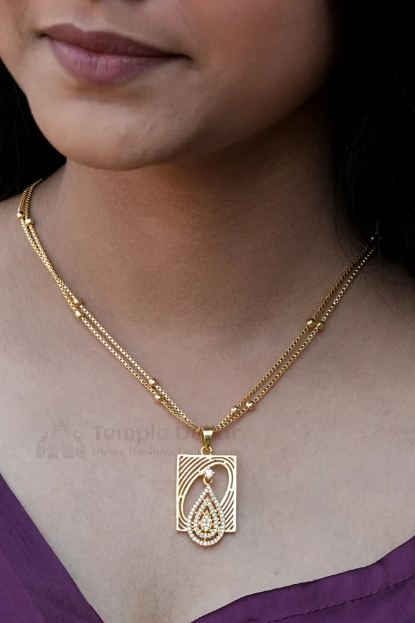 Pendant_Chain_for_Women_|_Paisley_AD_Stone_Daily_Wear_Gold_Necklace