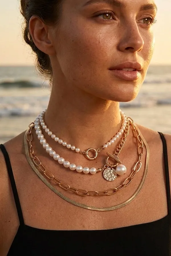 Joker_&_Witch_Alluring_Pearl_and_Gold_Chain