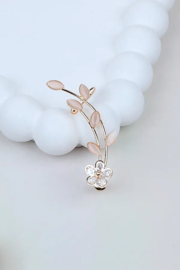 Floral_Vine_Crystal_Ear_Crawler_Rose_Gold_Finish