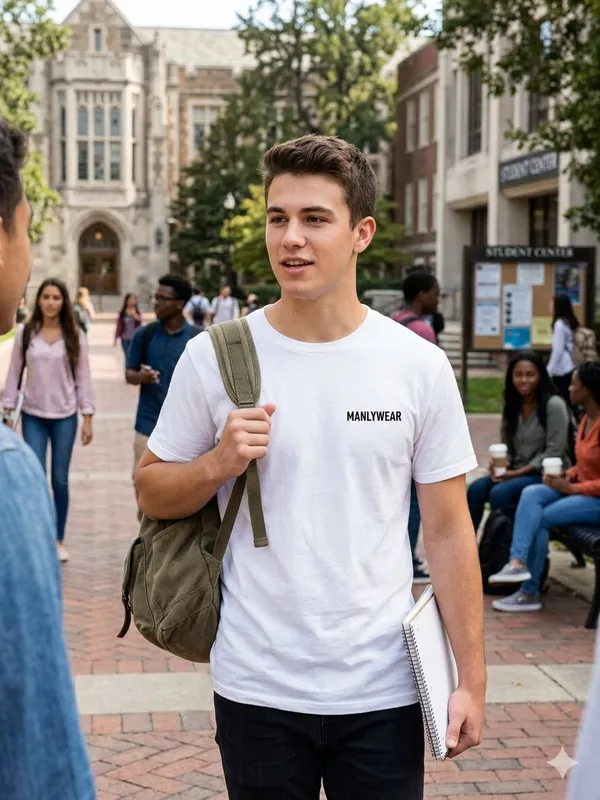 White_Cotton_Round_Neck_T_Shirt_For_Men
