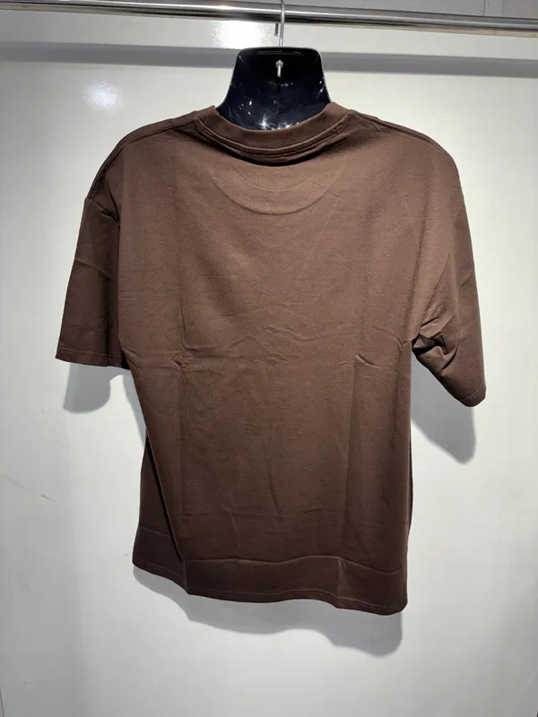Oversized_Coffee_Brown_Cotton_T_Shirt_For_Men