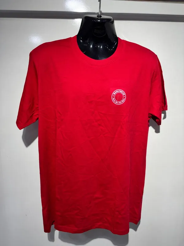 Red_Cotton_Round_Neck_T_Shirt_For_Men