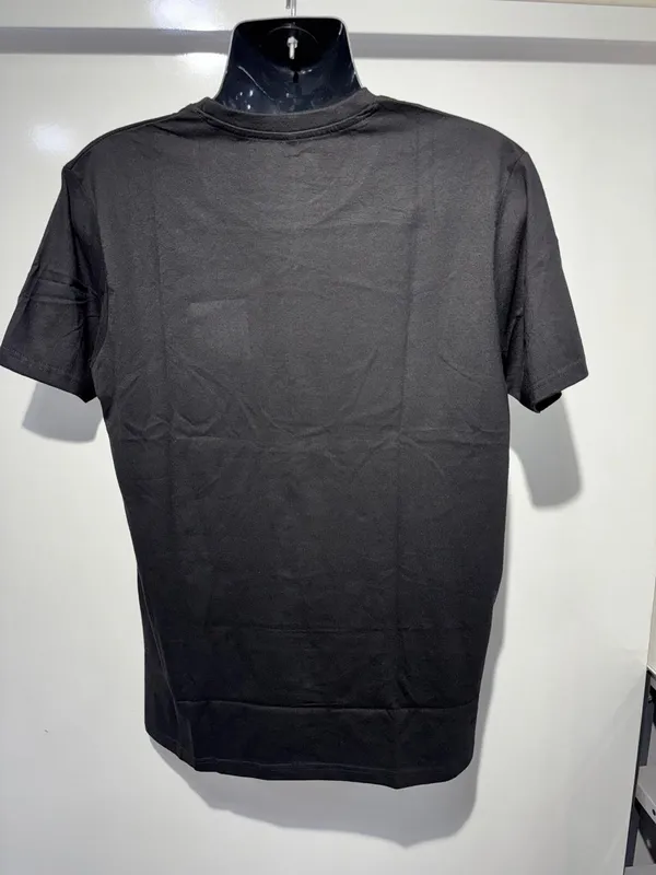 Black_Cotton_Round_Neck_T_Shirt_For_Men