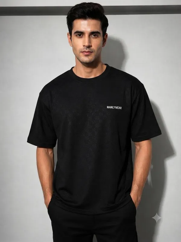 Oversized_Black_Cotton_T_Shirt_For_Men