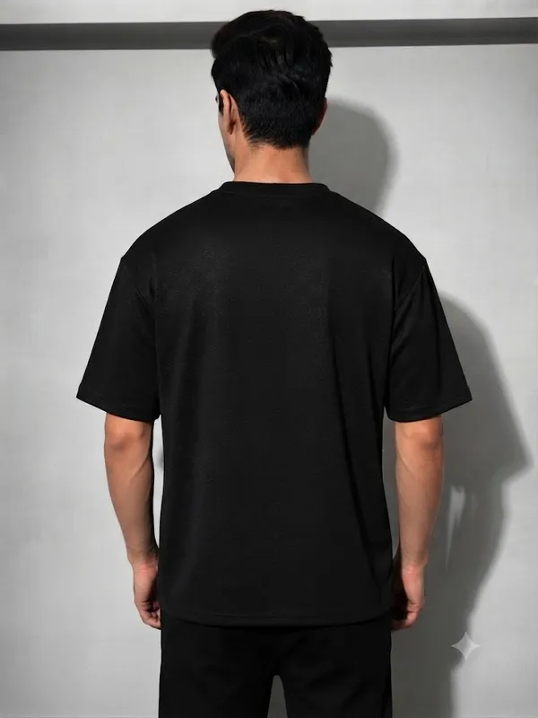 Oversized_Black_Cotton_T_Shirt_For_Men