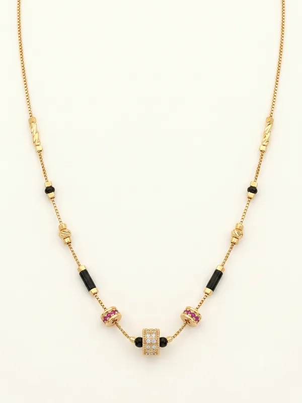 Multicolor_Bead_Cylindrical_Accent_Mangalsutra_Necklace_For_Women