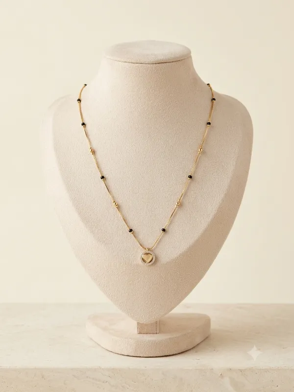 Multicolor_Beaded_Heart_Pendant_Mangalsutra_Necklace_For_Women