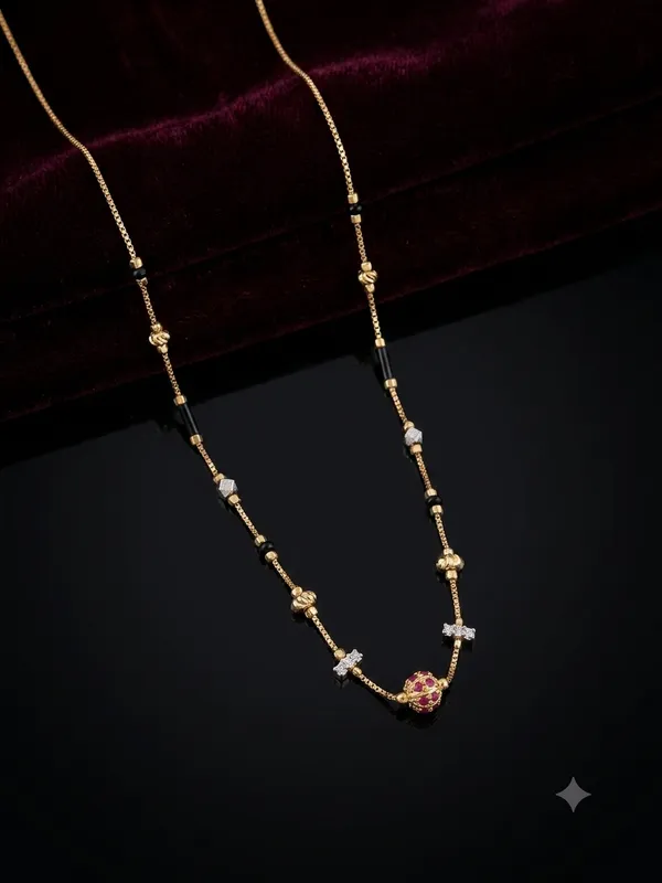 Multicolor_Bead_Round_Pendant_Mangalsutra_Necklace_For_Women