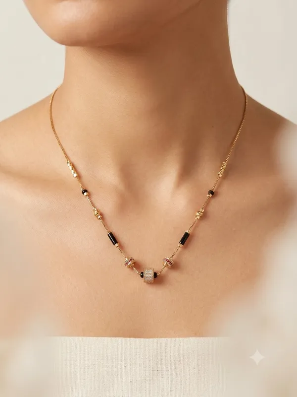 Multicolor_Bead_Cylindrical_Accent_Mangalsutra_Necklace_For_Women