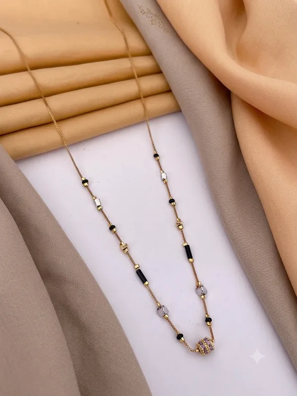 Multicolor_Bead__Accent_Mangalsutra_Necklace_For_Women