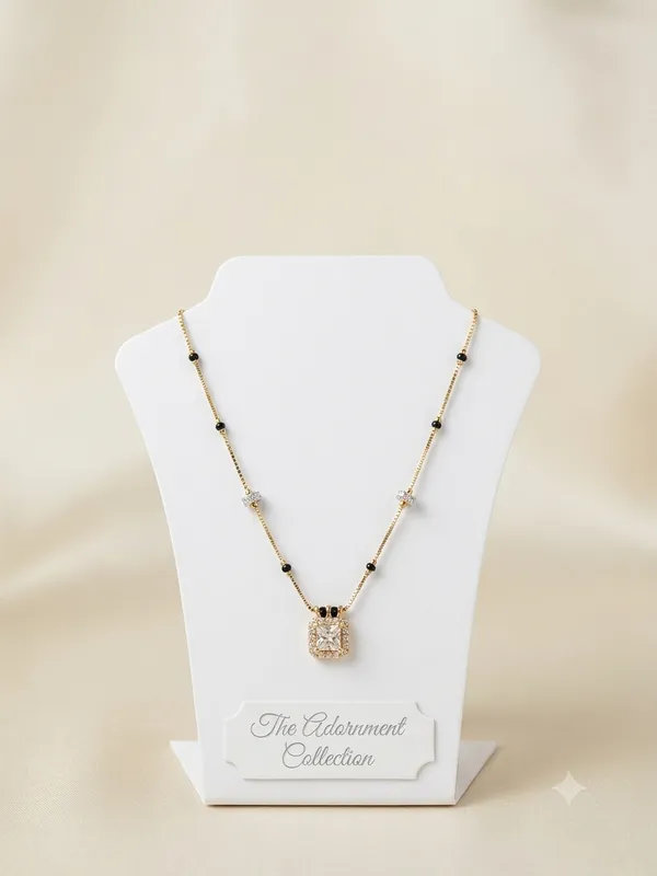 Multicolor_Bead_Square_Embellished_Pendant_Necklace_For_Women