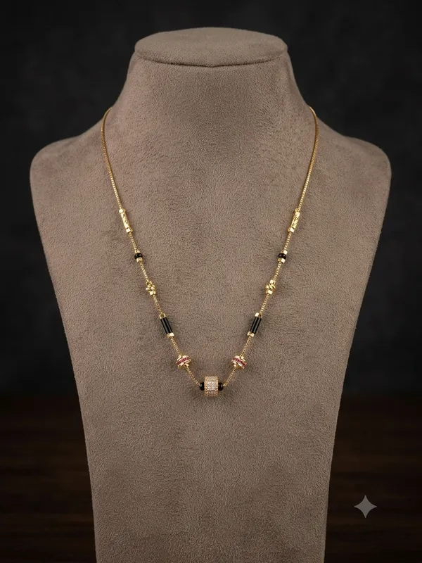 Multicolor_Bead_Cylindrical_Accent_Mangalsutra_Necklace_For_Women