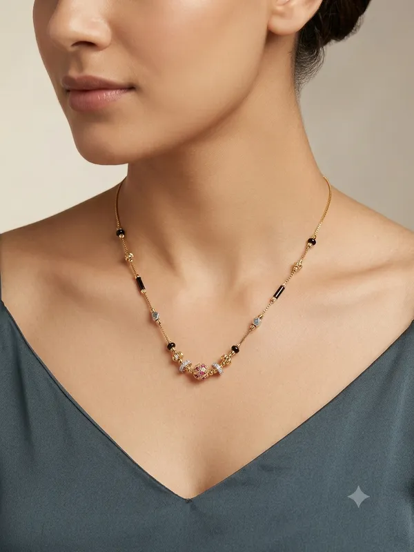 Multicolor_Bead_Geometric_Accent_Mangalsutra_Necklace_For_Women