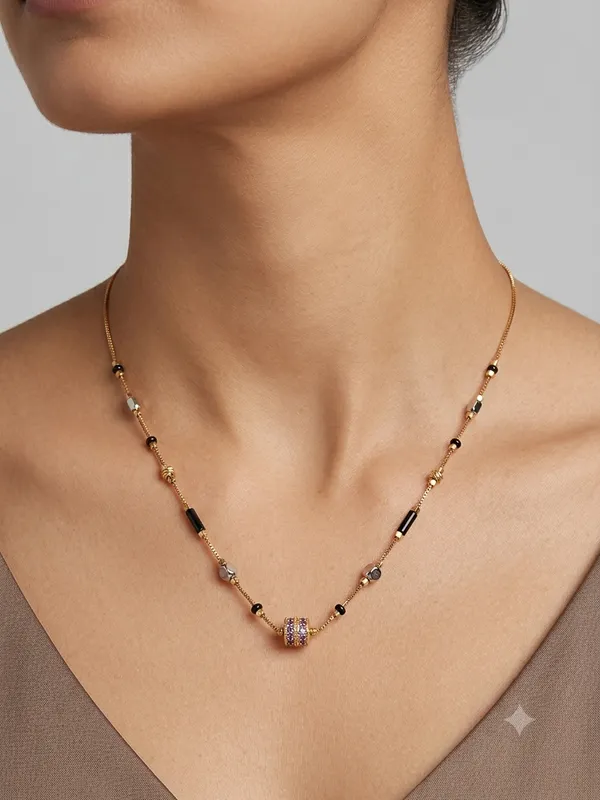 Multicolor_Bead__Accent_Mangalsutra_Necklace_For_Women