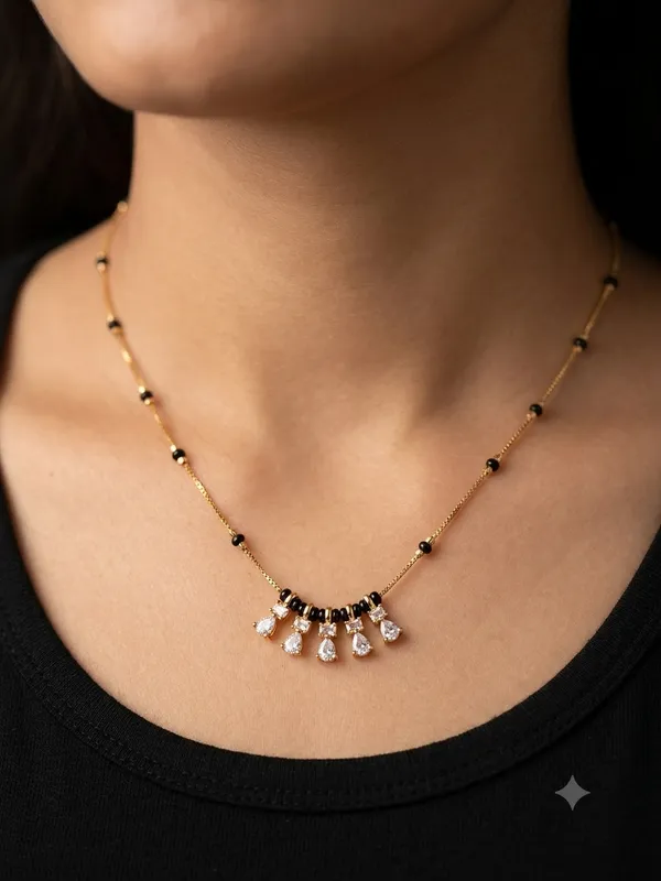 Multicolor_Bead_Pendant_Delicate_Necklace_For_Women