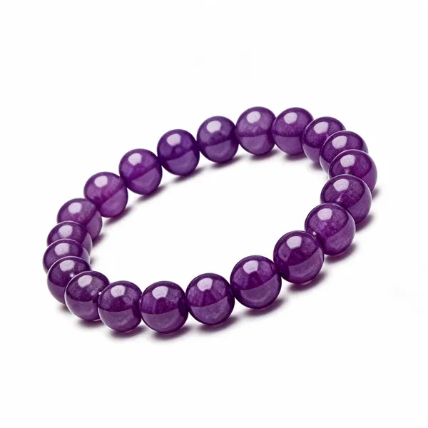 Purple_Amethyst_Beaded_Bracelet_For_Unisex