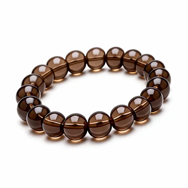 Brown_Natural_Gemstone_Beaded_Bracelet_For_Unisex