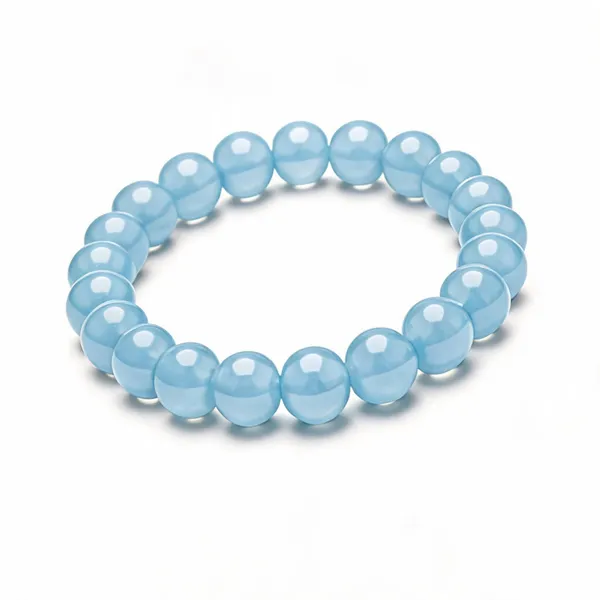 Blue_Aquamarine_Gemstone_Beaded_Bracelet_For_Unisex