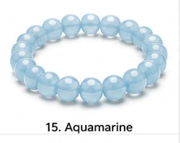 Blue_Aquamarine_Gemstone_Beaded_Bracelet_For_Unisex