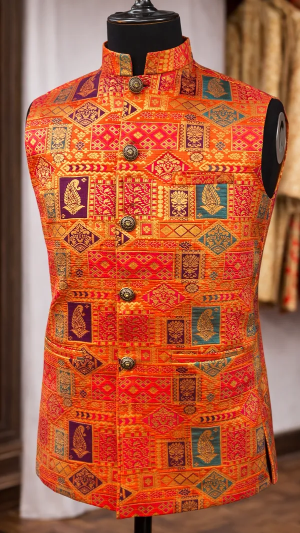 Banarasi_Koti_Orange