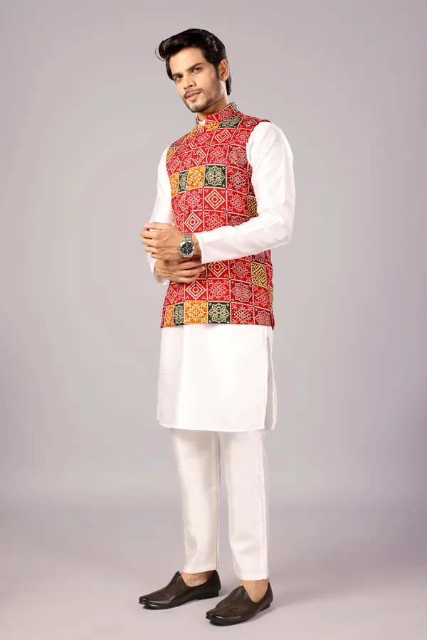 Bandhani_Koti_Multicolor