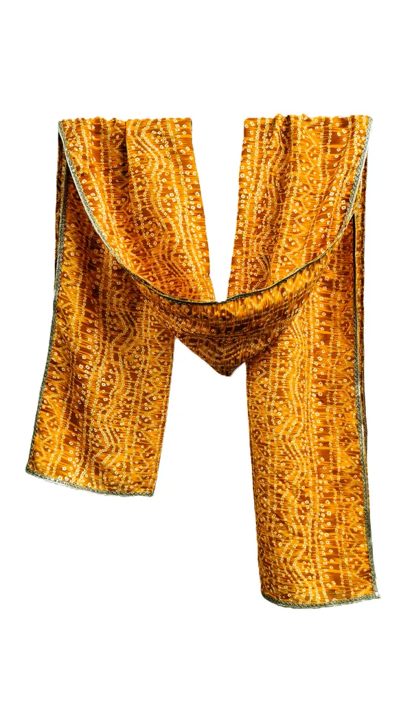 Dupatta_Mustard
